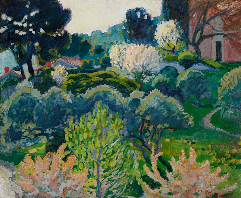 Le jardin provençal - Armand Guillaumin