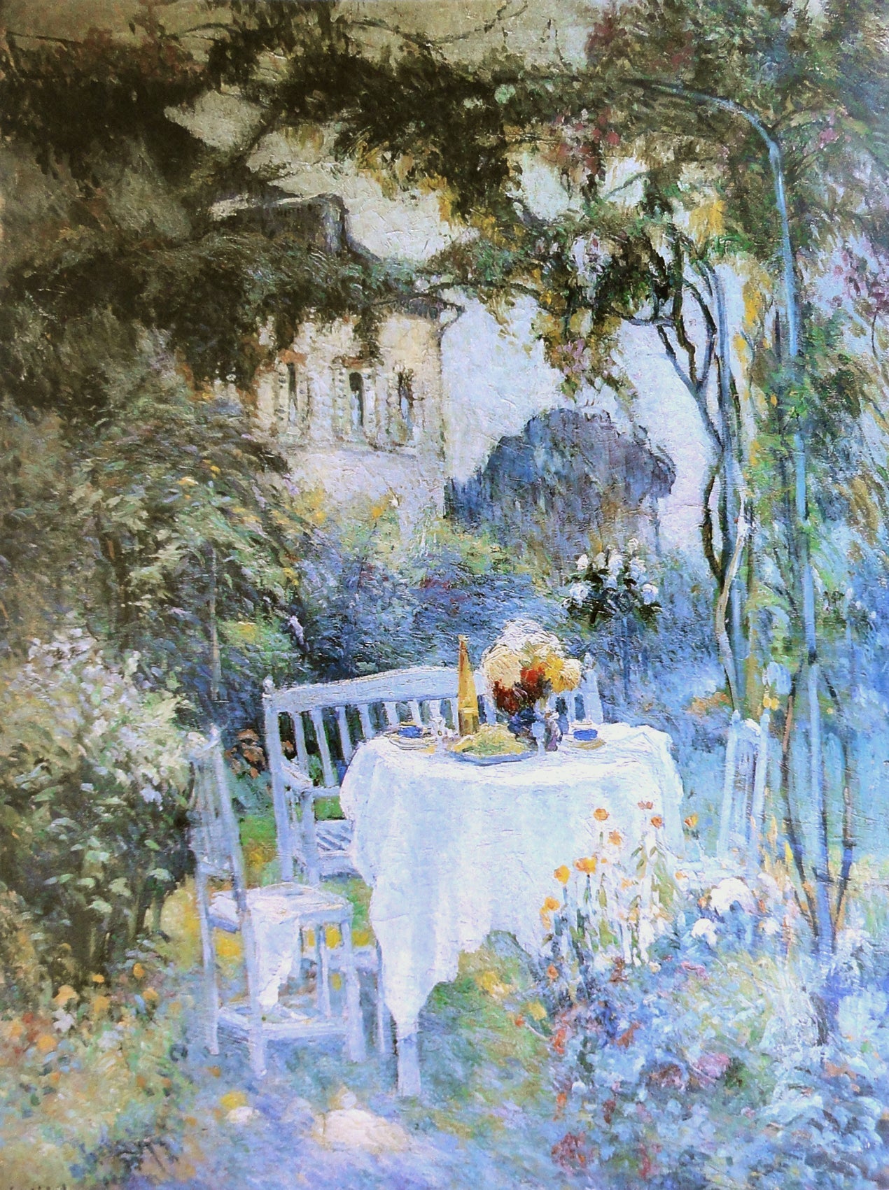 Le jardin - Robert Antoine Pinchon