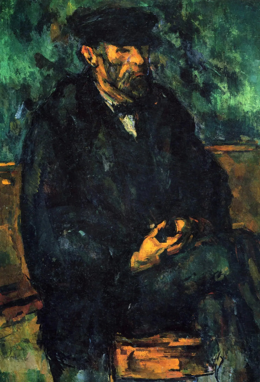 Le jardinier Vallier - Paul Cézanne