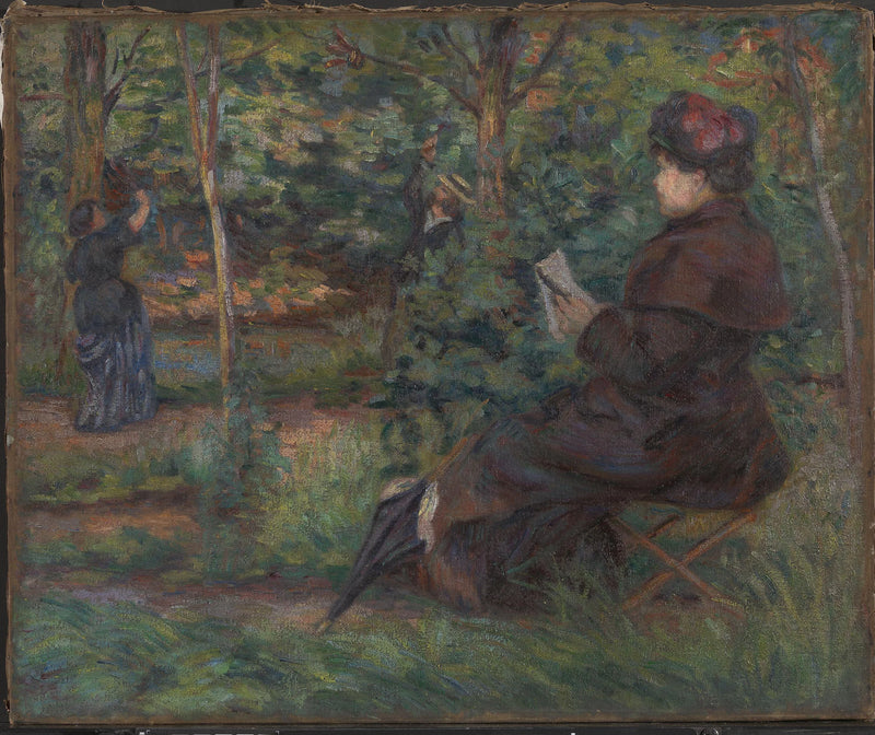 Le jeu de raquettes - Armand Guillaumin