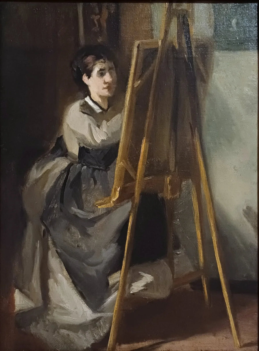 Le jeune étudiant - Eva Gonzalès