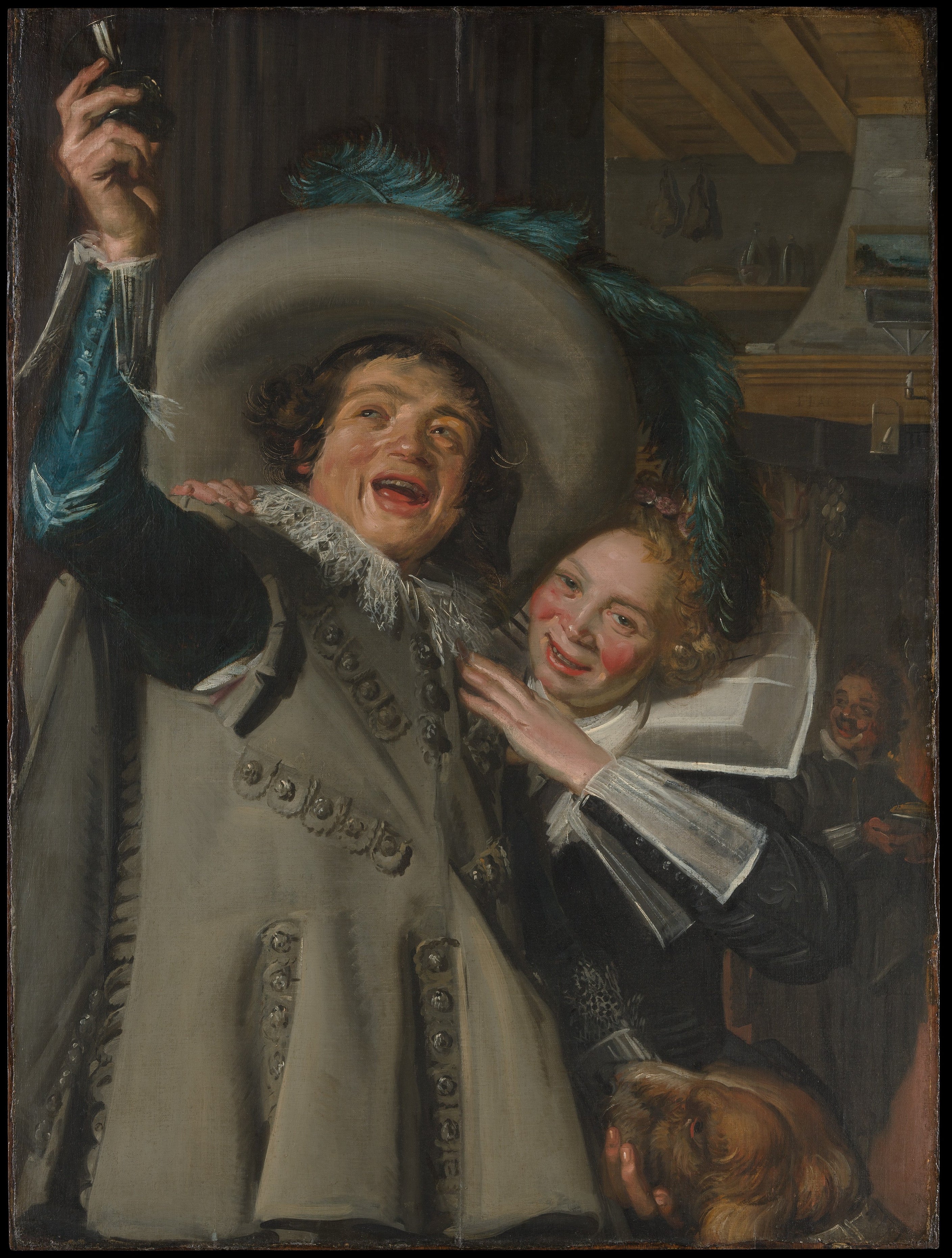 Le Jeune Ramp et sa Belle - Frans Hals