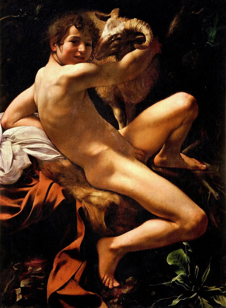 Le Jeune Saint Jean-Baptiste au bélier - Le Caravage