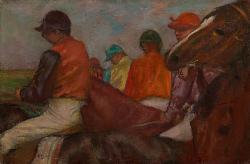 Le Jockey - Edgar Degas