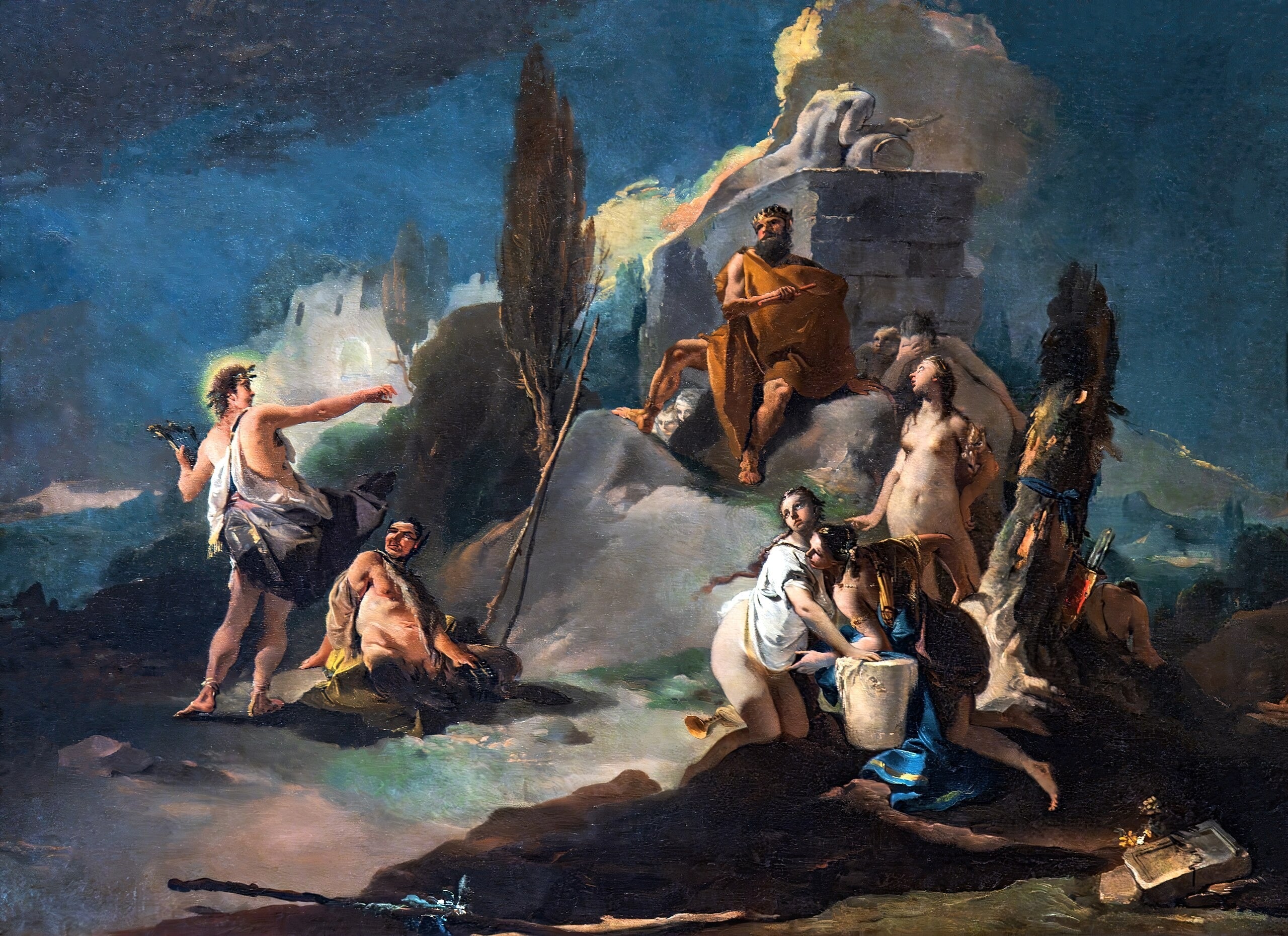 Le jugement de Midas - Giovanni Battista Tiepolo