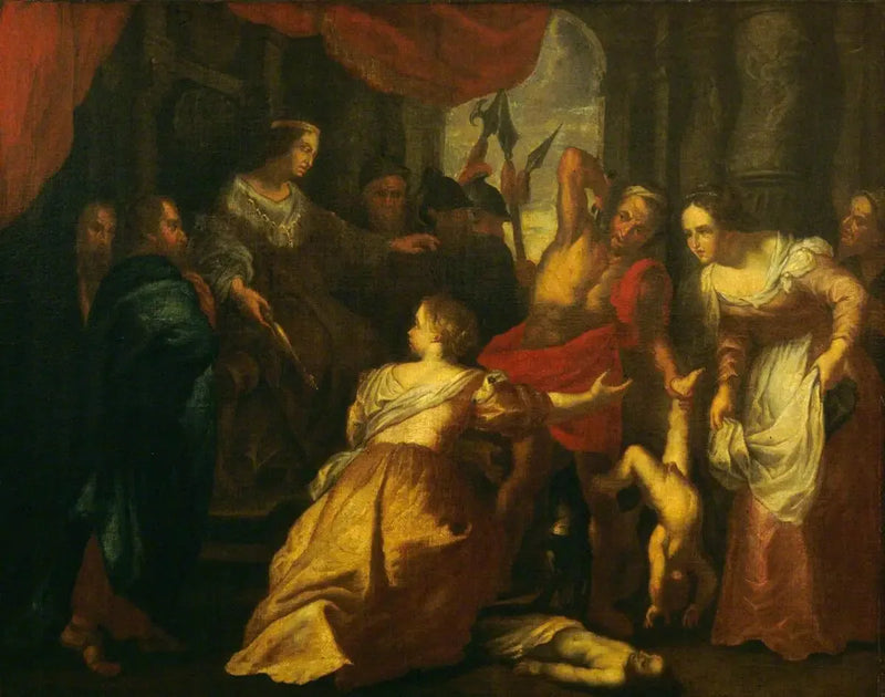 Le jugement de Salomon - Peter Paul Rubens