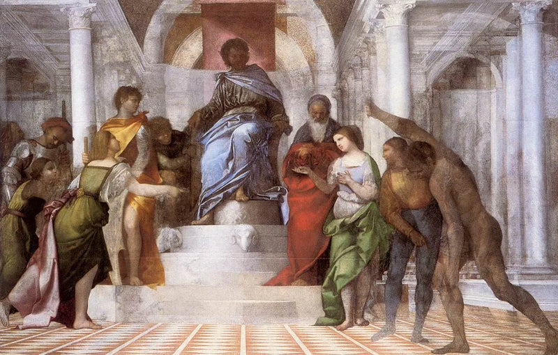 Le jugement de Salomon - Sebastiano del Piombo