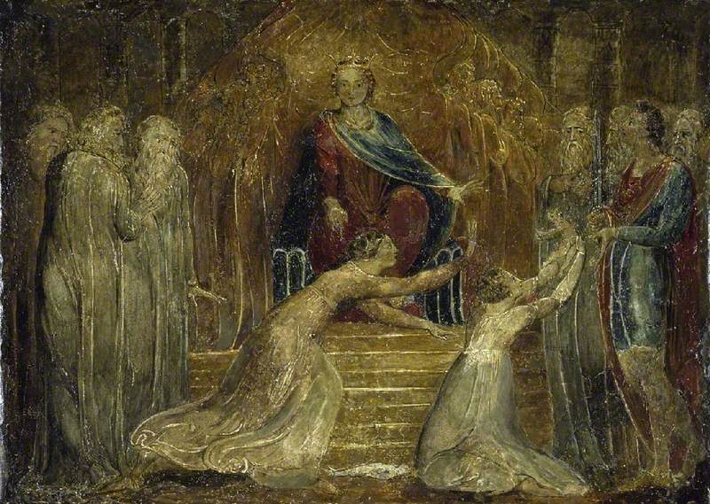 Le Jugement de Salomon - William Blake