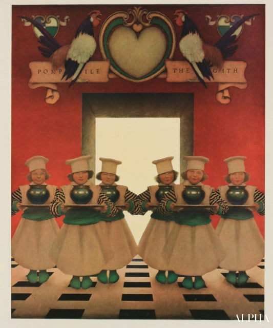 Le Knave of Hearts de Maxfield Parrish - Reproductions de tableaux et peintures haut de gamme