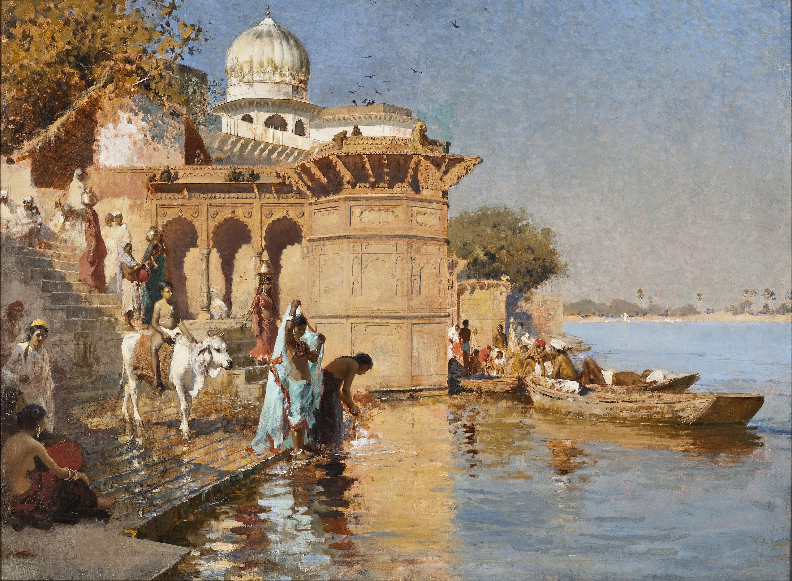 Le long des Ghâts, Mathura - Edwin Lord Weeks