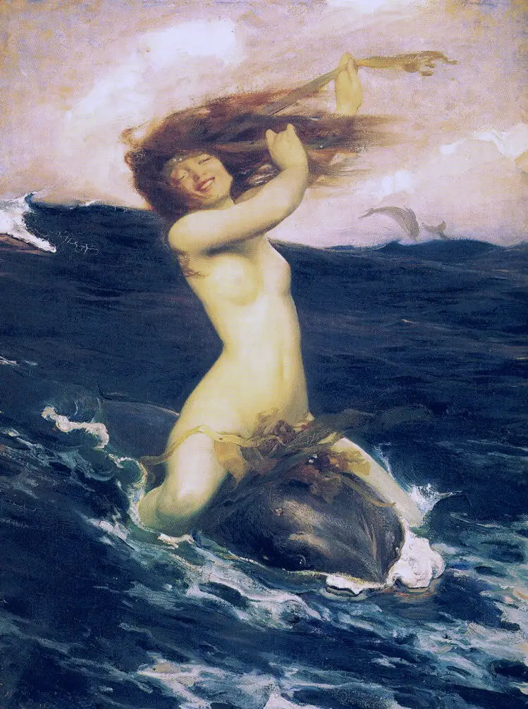 Le lutin en mousse - Herbert Draper