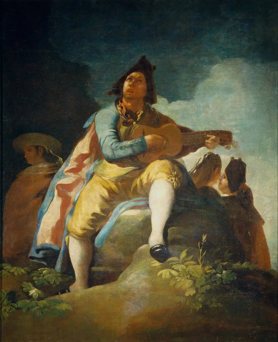 Le Majo de la guitare - Francisco de Goya