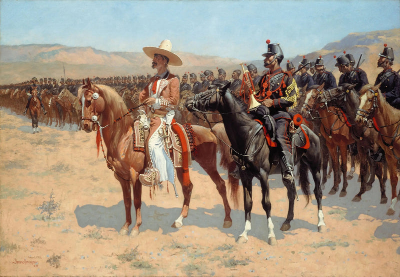 Le major mexicain - Frederic Remington