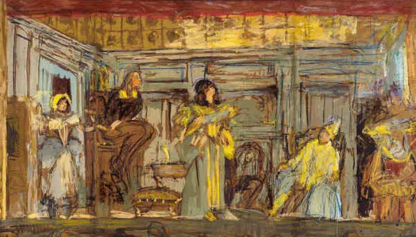 Le malade imaginaire - Édouard Vuillard