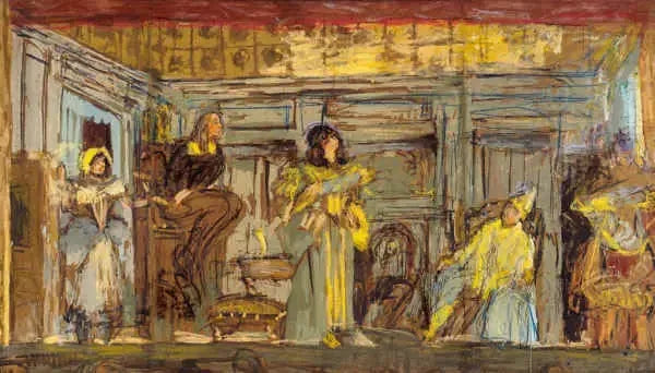 Le malade imaginaire - Édouard Vuillard