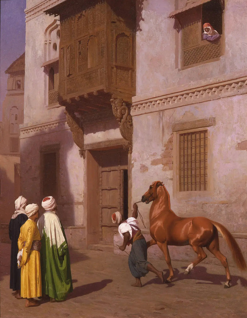 Le marché aux chevaux - Jean-Léon Gérôme