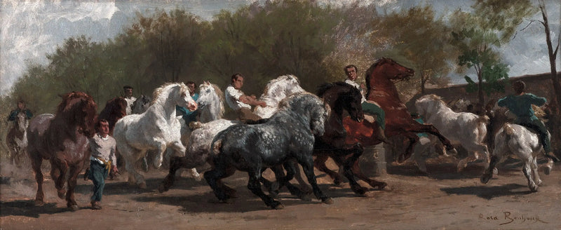 Le marché aux chevaux - Rosa Bonheur