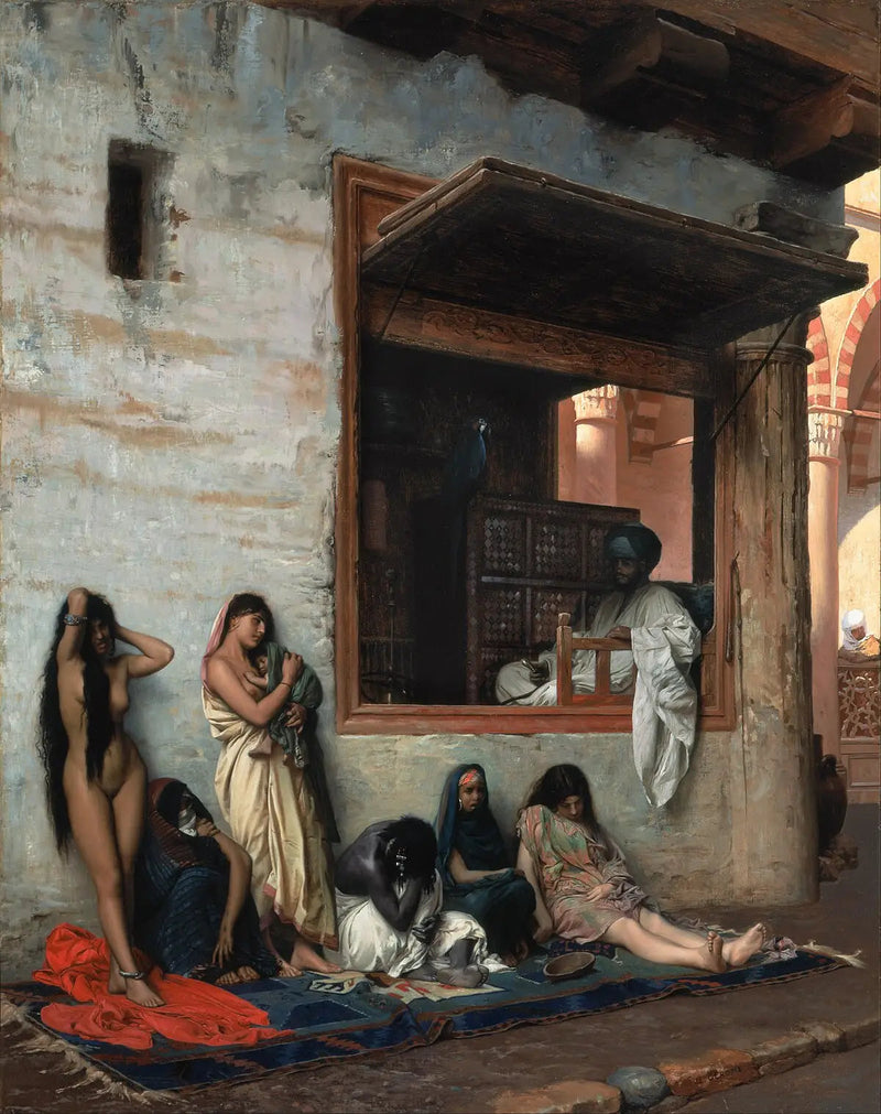 Le marché aux esclaves - Jean-Léon Gérôme