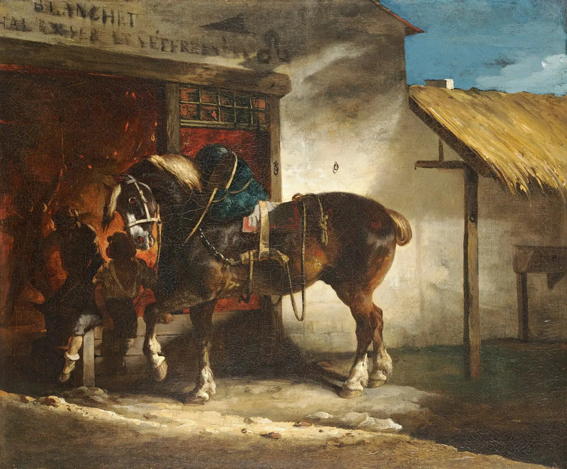Le maréchal-ferrant - Théodore Géricault