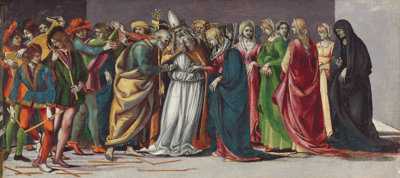 Le Mariage de la Vierge - Luca Signorelli