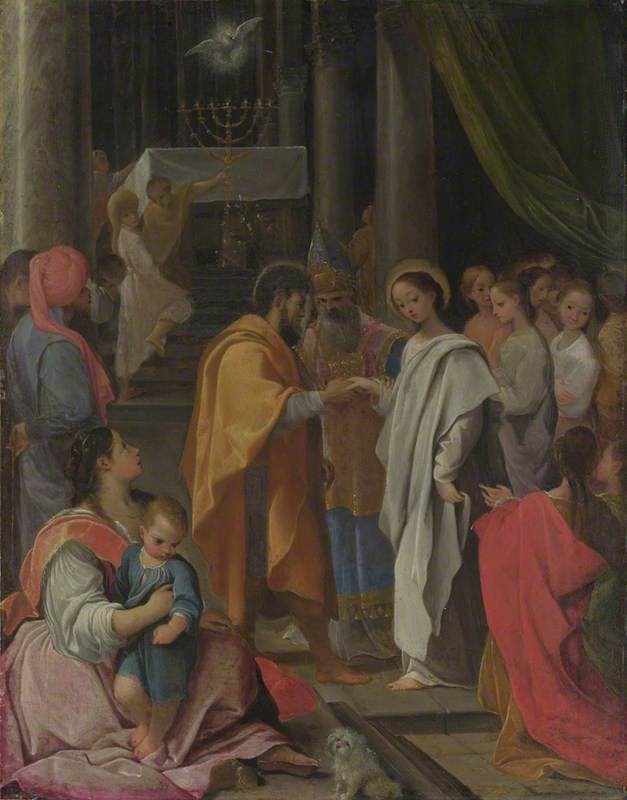 Le Mariage de la Vierge - Ludovico Carracci