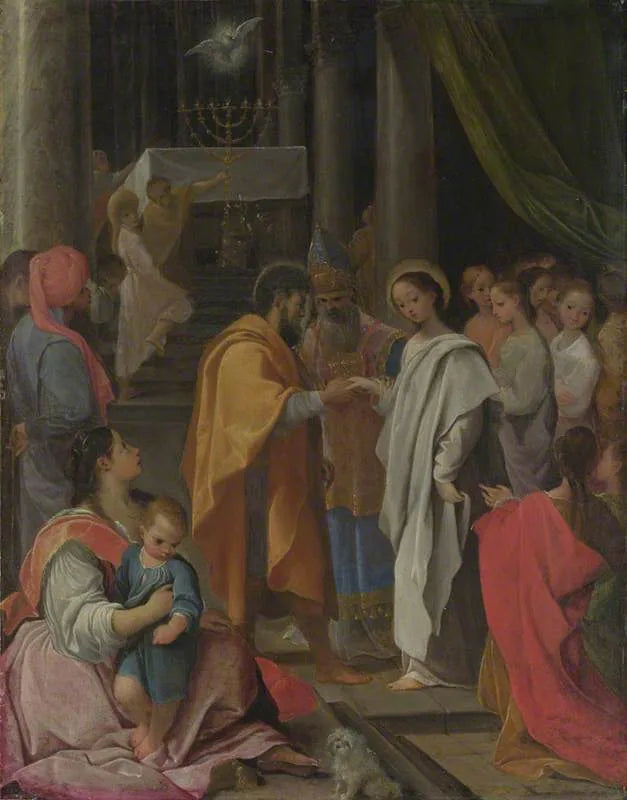 Le Mariage de la Vierge - Ludovico Carracci