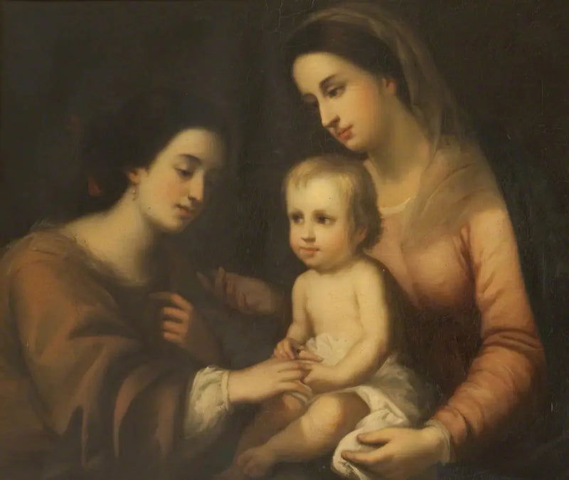 Le mariage mystique de sainte Catherine d'Alexandrie - Bartolomé Esteban Murillo