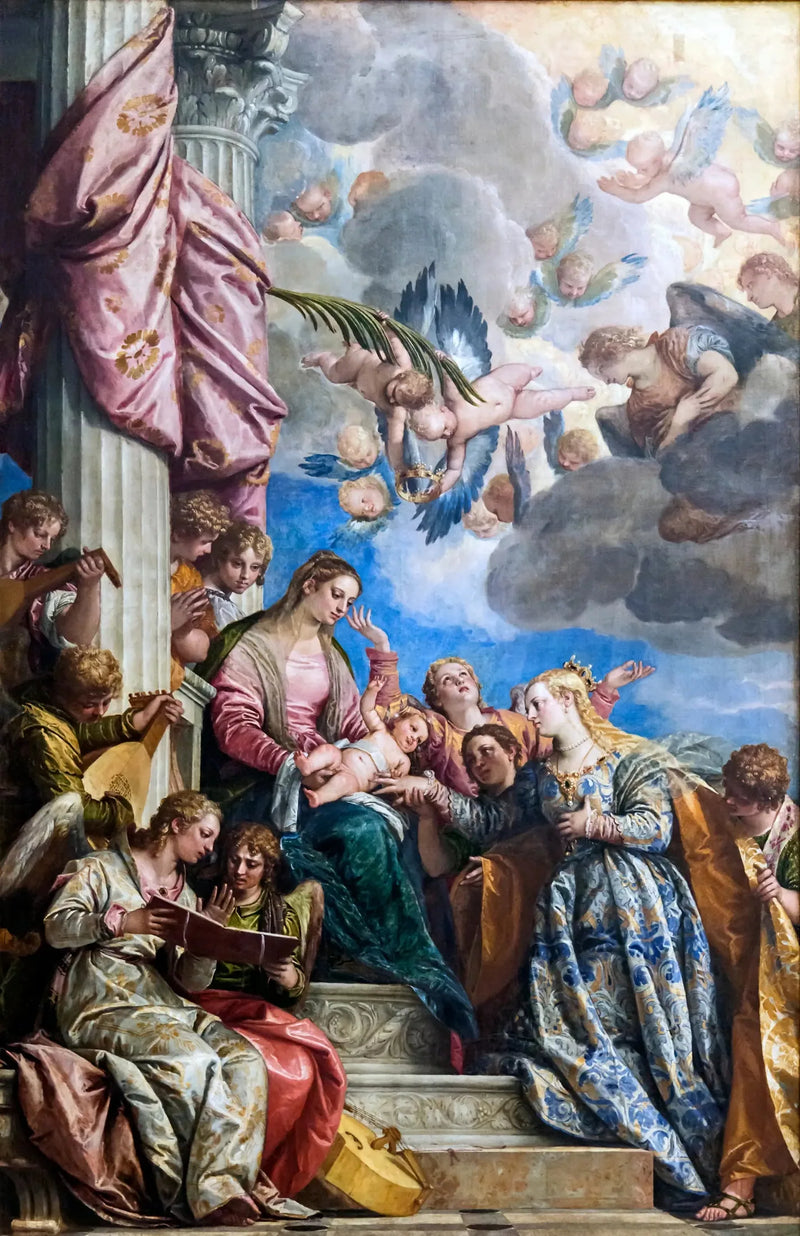 Le Mariage mystique de Sainte Catherine - Paul Véronèse