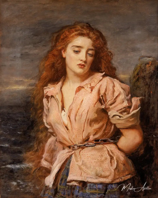 Le martyr de Solway - John Everett Millais - Reproductions de tableaux et peintures haut de gamme