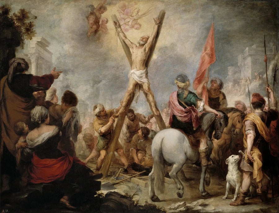 Le martyre de saint André - Bartolomé Esteban Murillo