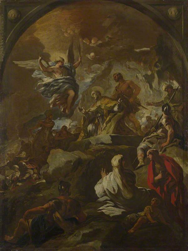 Le martyre de saint Janvier - Luca Giordano