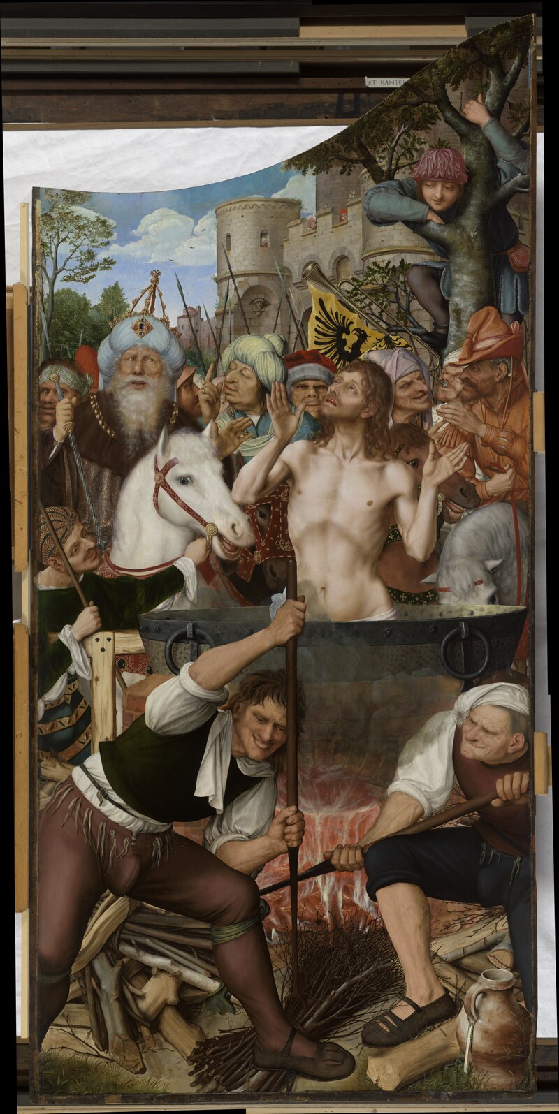 Le martyre de saint Jean - Quentin Metsys