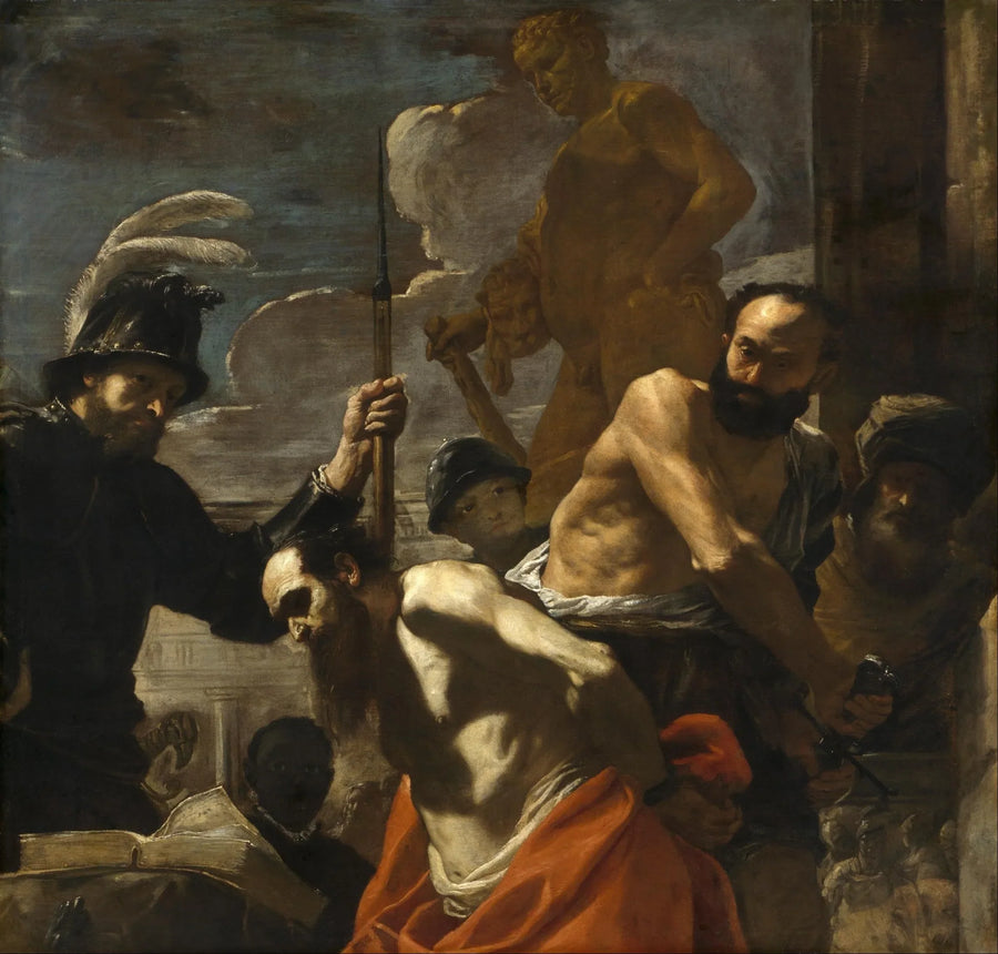 Le martyre de saint Paul - Mattia Preti