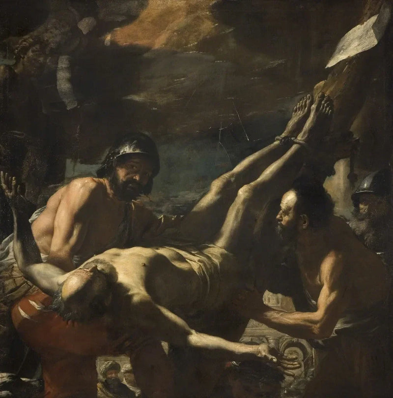 Le martyre de saint Pierre - Mattia Preti