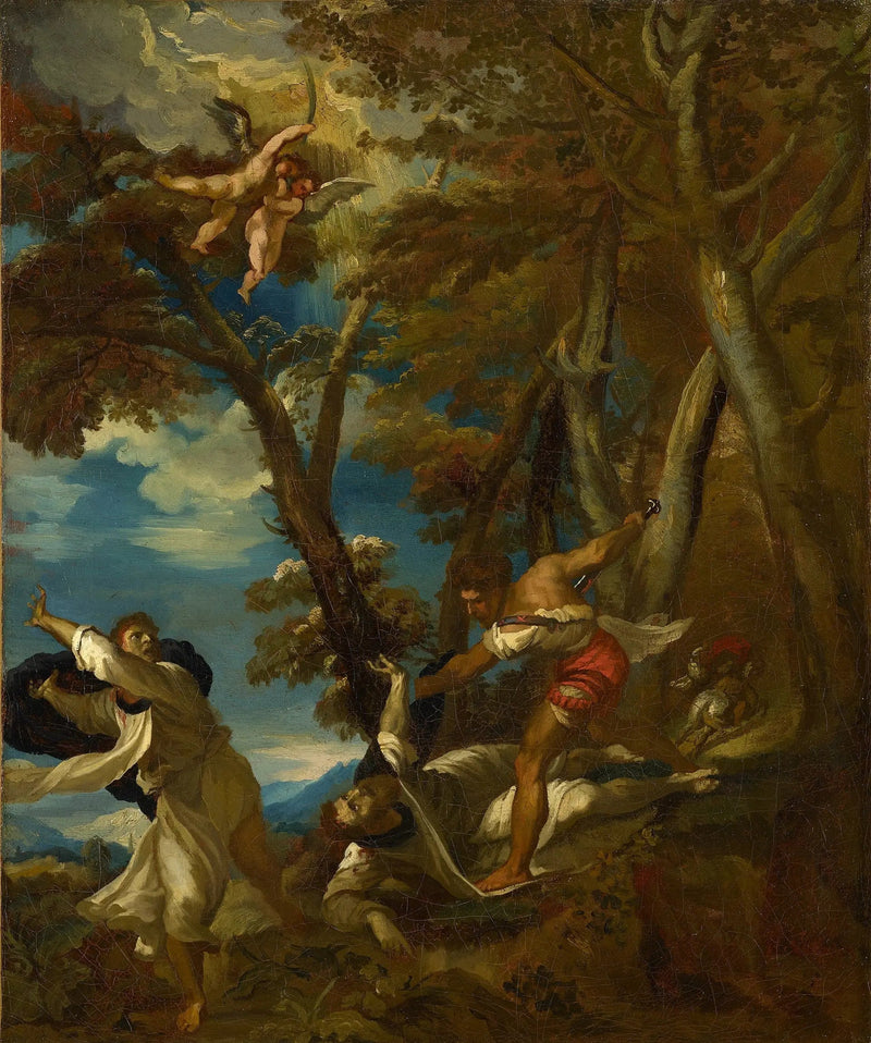 Le martyre de Saint Pierre de Vérone - Théodore Géricault
