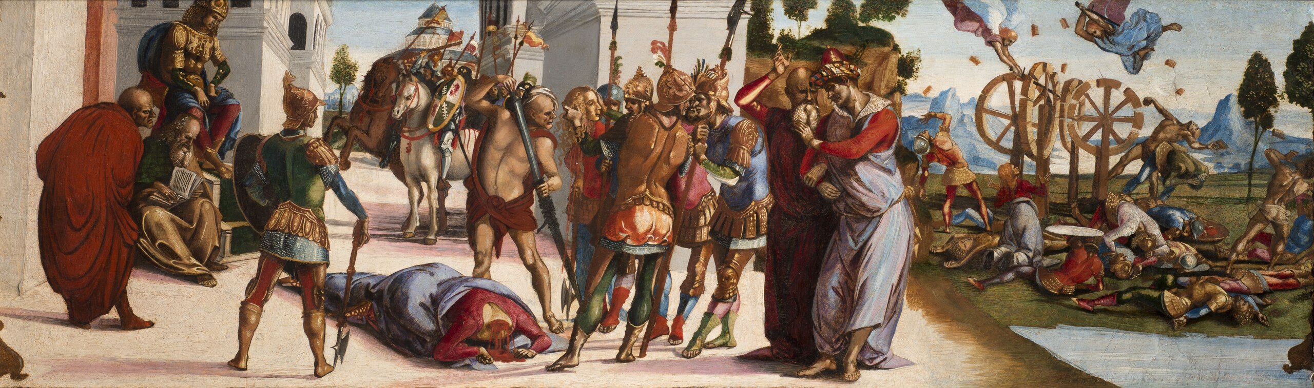 Le martyre de sainte Catherine d'Alexandrie - Luca Signorelli