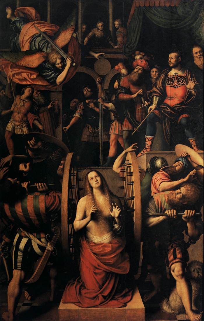 Le martyre de sainte Catherine - Gaudenzio Ferrari
