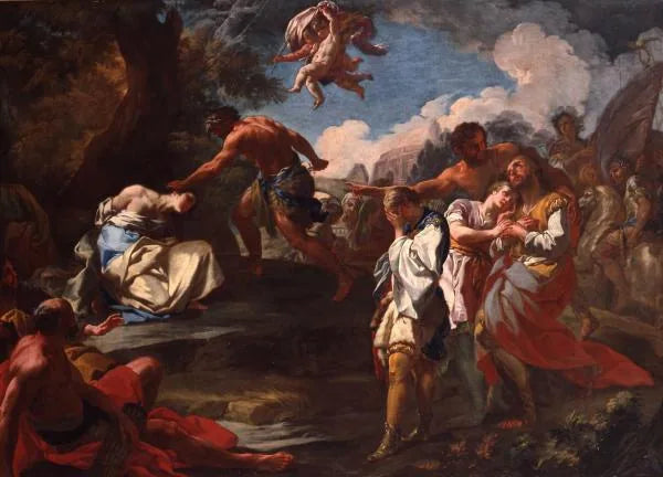 Le Martyre de sainte Marthe - Corrado Giaquinto