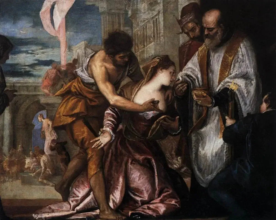 Le Martyre et la dernière communion de Sainte Lucie - Paul Véronèse