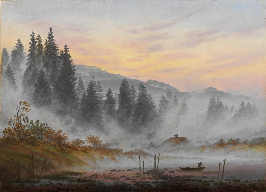 Le Matin - Caspar David Friedrich