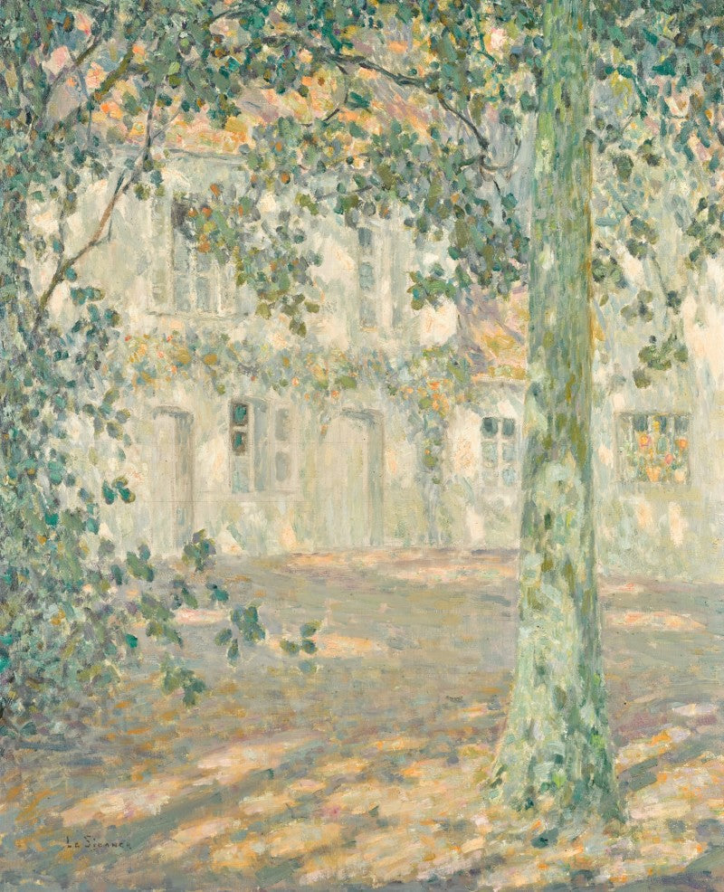 Le matin, Gerberoy - Henri Le Sidaner