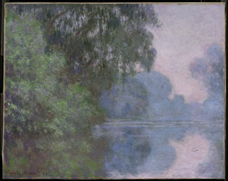 Le matin sur la Seine, près de Giverny - Claude Monet