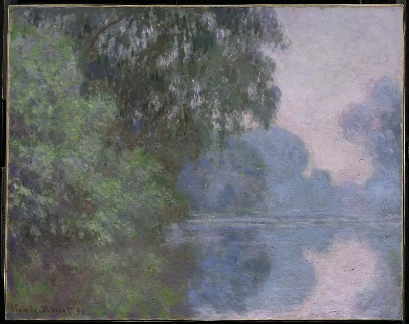 Le matin sur la Seine, près de Giverny - Claude Monet
