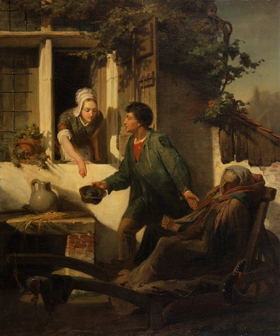 Le mendiant aveugle - Lawrence Alma-Tadema