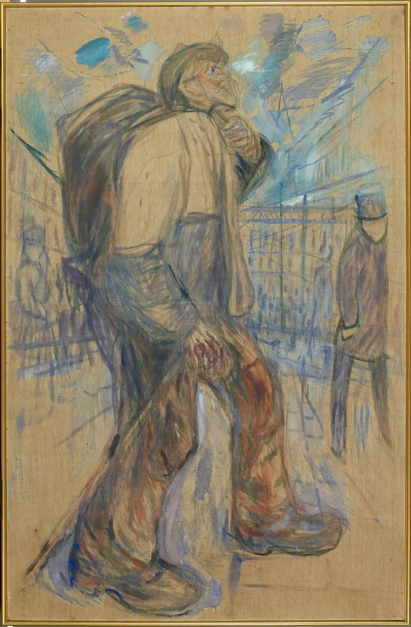Le Mendiant - Edvard Munch