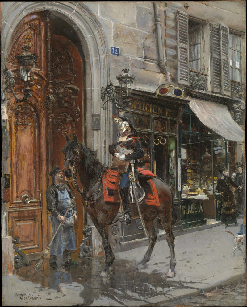 Le messager - Giovanni Boldini