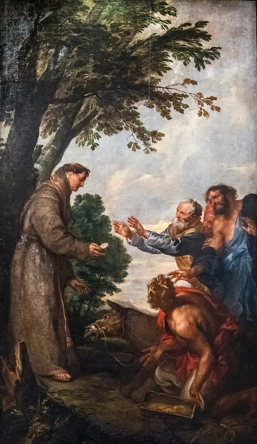 Le Miracle de la mule - Antoine van Dyck