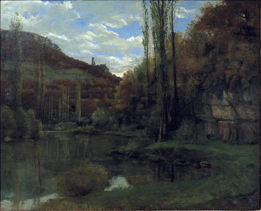 Le Miroir de Scey - Gustave Courbet