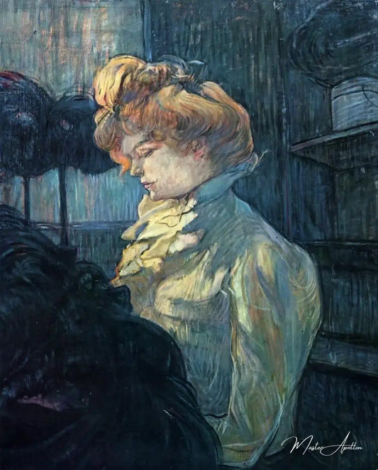 Le Modiste - Toulouse Lautrec - Reproductions de tableaux et peintures haut de gamme