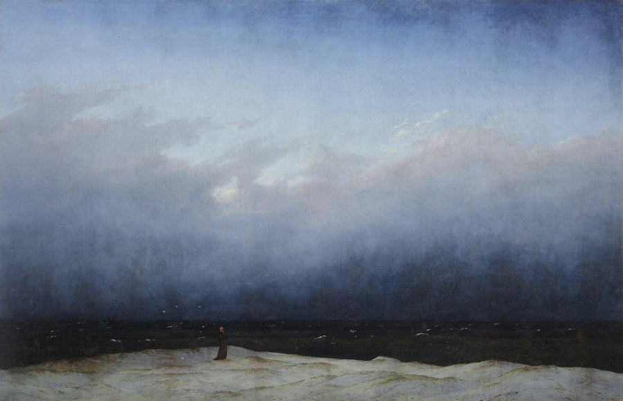 Le Moine au bord de la mer - Caspar David Friedrich